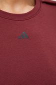 Тренувальна футболка adidas Performance колір бордовий