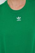 Бавовняна футболка adidas Originals колір зелений (3360611)