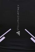 Топ для бігу adidas by Stella McCartney TruePace колір чорний