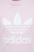 Бавовняна футболка adidas Originals колір рожевий (3352036)