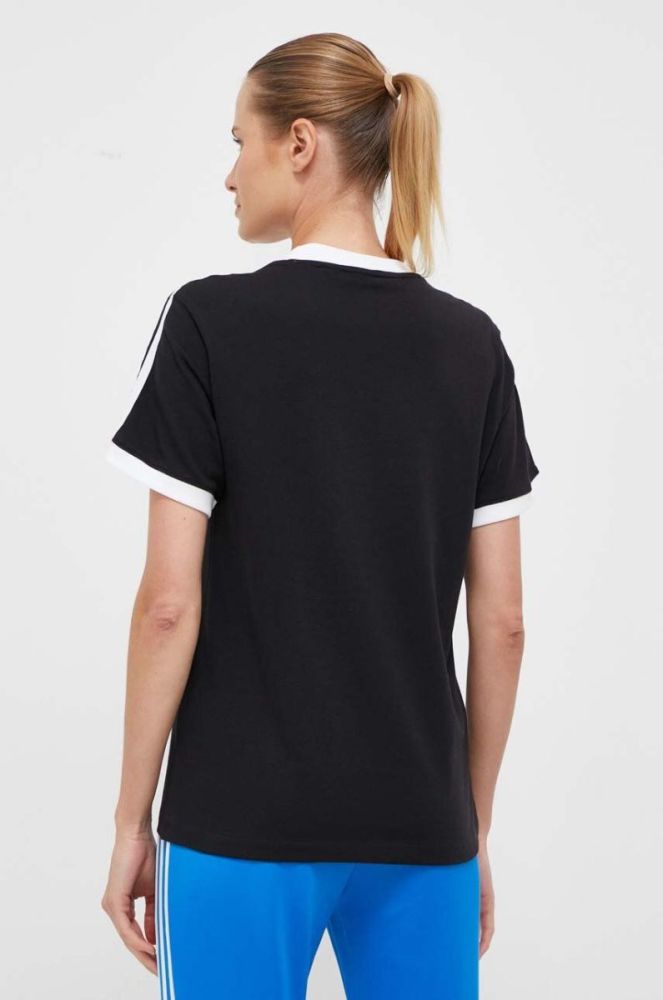 Бавовняна футболка adidas Originals колір чорний (3493778) фото 3