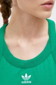 Топ adidas Originals жіночий колір зелений