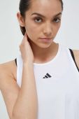 Топ для тренувань adidas Performance Hyperglam колір білий