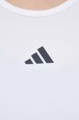 Топ для тренувань adidas Performance Hyperglam колір білий