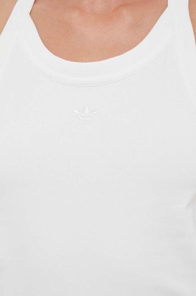 Топ adidas Originals жіночий колір білий (3352052) фото 5