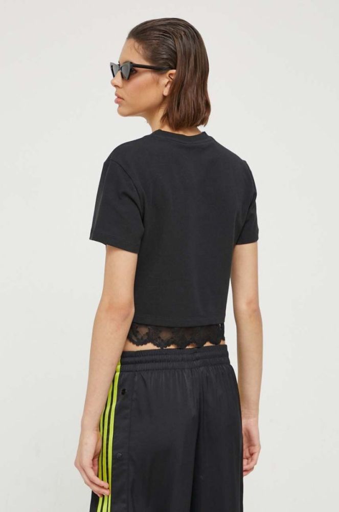 Футболка adidas Originals жіноча колір чорний (3360643) фото 3