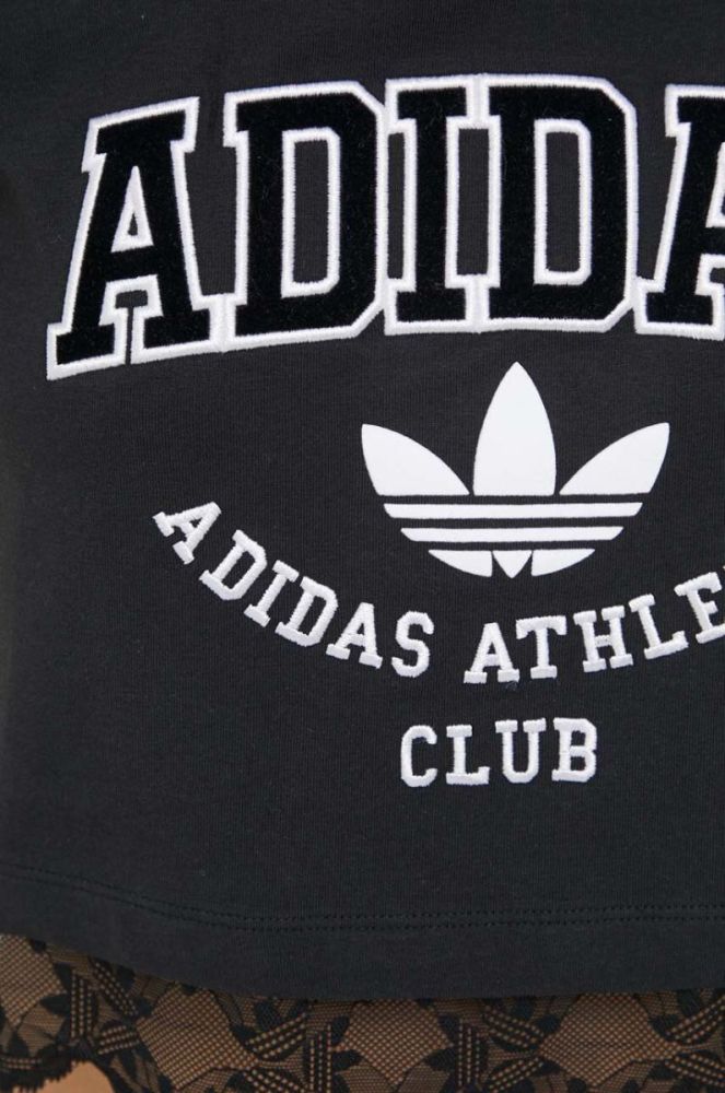 Футболка adidas Originals жіноча колір чорний (3360643) фото 5