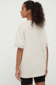 Бавовняна футболка adidas Originals колір бежевий (3373689)