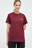 Футболка adidas TERREX Graphic Altitude жіноча колір бордовий