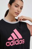 Бавовняна футболка adidas колір чорний (3320080)