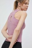 Топ для йоги adidas Performance Studio колір рожевий