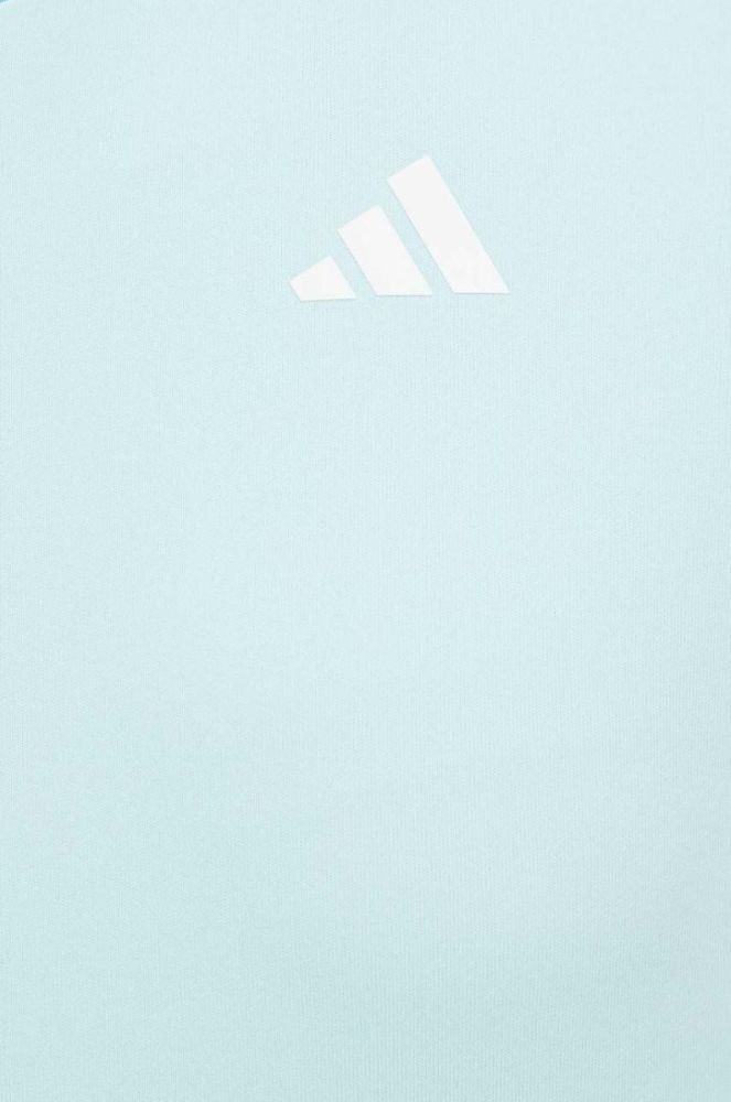 Бігова футболка adidas Performance Own the Run колір бірюзовий фото 5