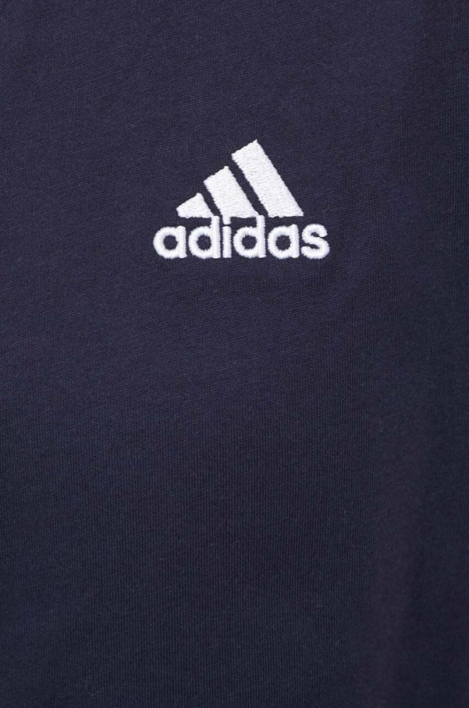Бавовняна футболка adidas колір синій (3508418) фото 5