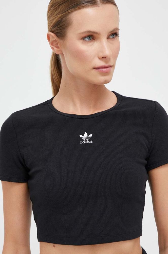 Футболка adidas Originals жіноча колір чорний (3360662)