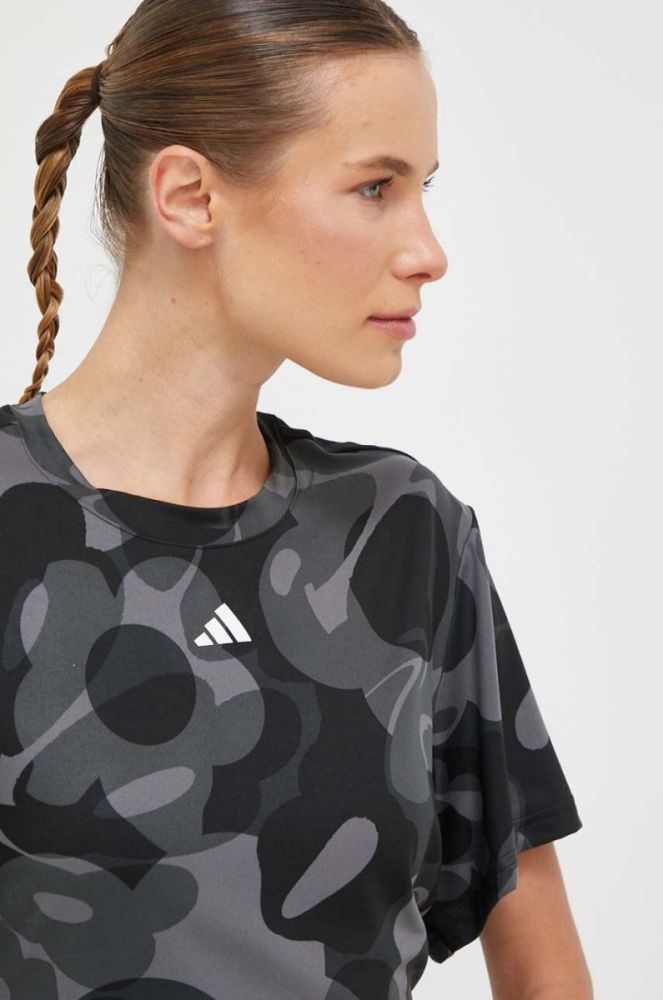 Тренувальна футболка adidas Performance Train Essentials колір чорний фото 4
