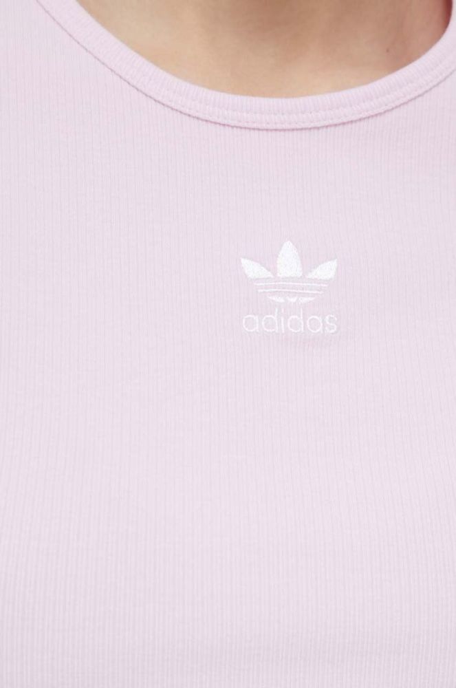 Футболка adidas Originals жіноча колір рожевий (3313807) фото 5
