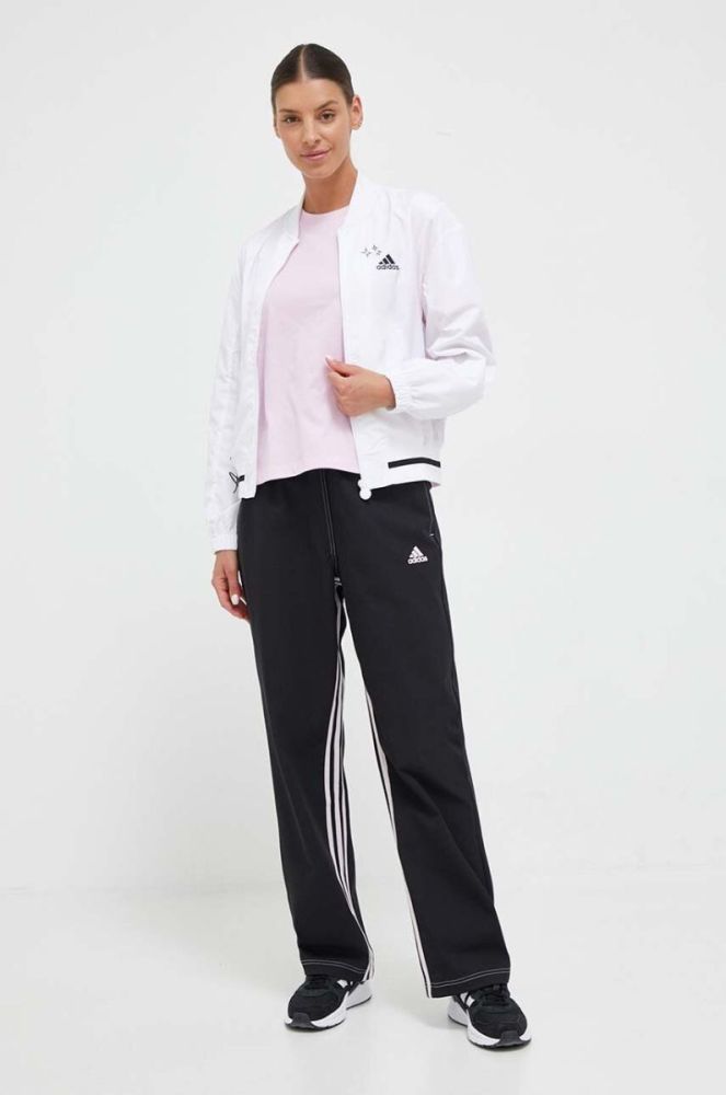 Бавовняна футболка adidas Originals колір рожевий (3504921) фото 2