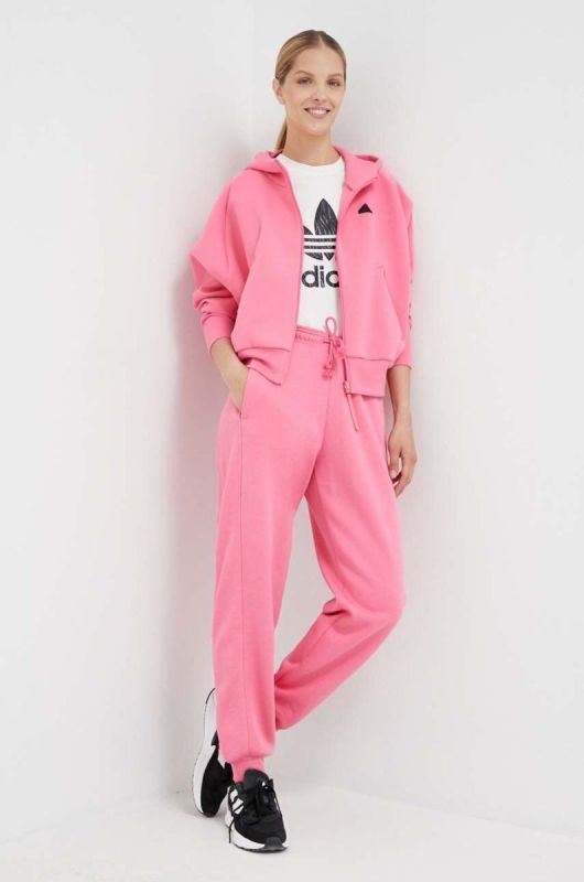 Бавовняна футболка adidas Originals колір бежевий (3336045) фото 2