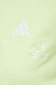 Бавовняна футболка adidas колір зелений (3382197)