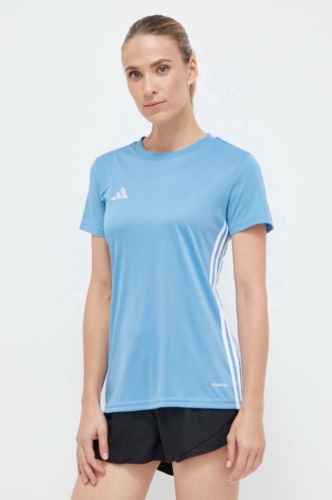 Тренувальна футболка adidas Performance Tabela 23 колір блакитний