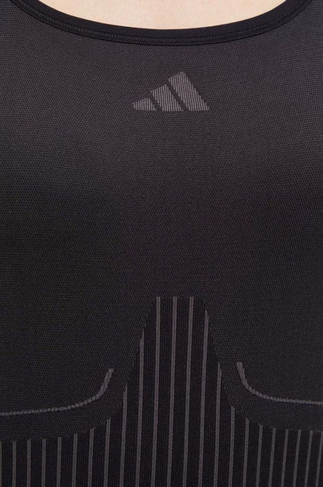 Топ для тренувань adidas Performance колір чорний (3322627) фото 5