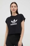 Бавовняна футболка adidas Originals колір чорний (3288291)