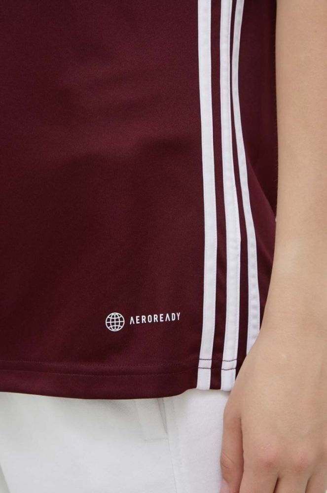 Тренувальна футболка adidas Performance Tabela 23 колір бордовий фото 5
