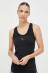 Топ для тренувань adidas by Stella McCartney TruePurpose колір чорний Топ для тренувань adidas by Stella McCartney TruePurpose колір чорний