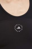 Топ для тренувань adidas by Stella McCartney TruePurpose колір чорний Топ для тренувань adidas by Stella McCartney TruePurpose колір чорний