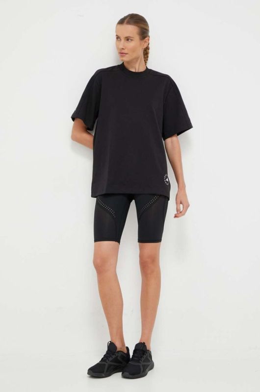 Футболка adidas by Stella McCartney жіночий колір чорний (3490610) фото 2