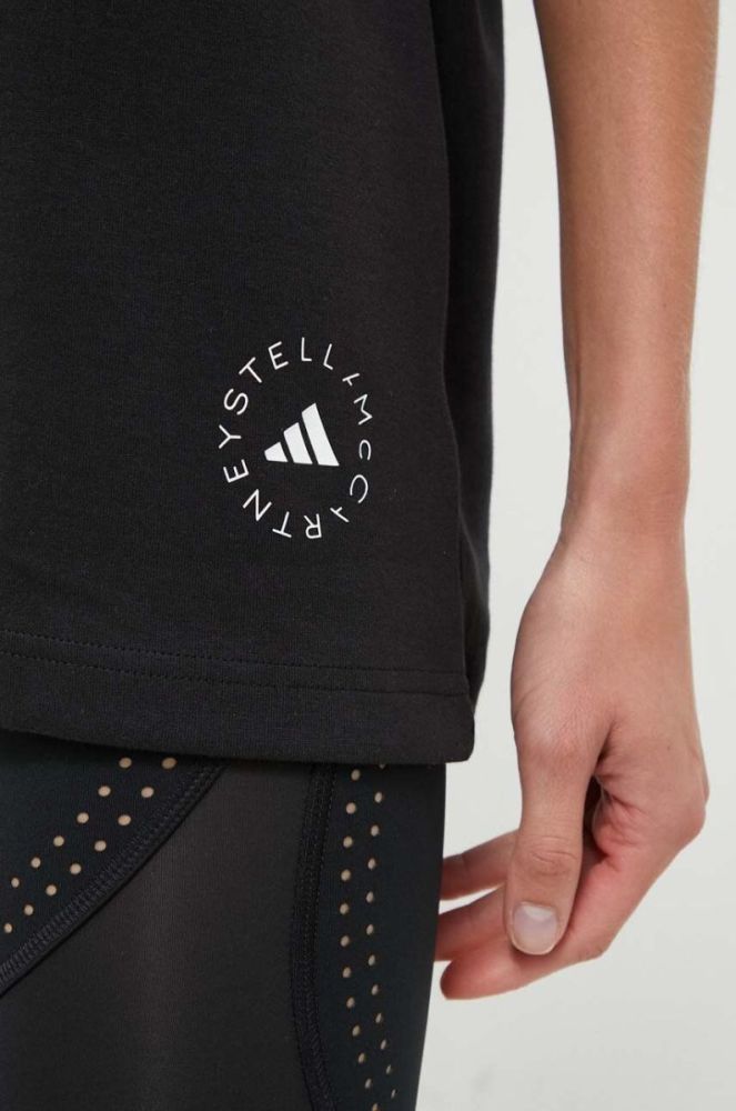 Футболка adidas by Stella McCartney жіночий колір чорний (3490610) фото 5