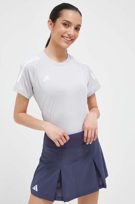 Тренувальна футболка adidas Performance Hilo колір сірий