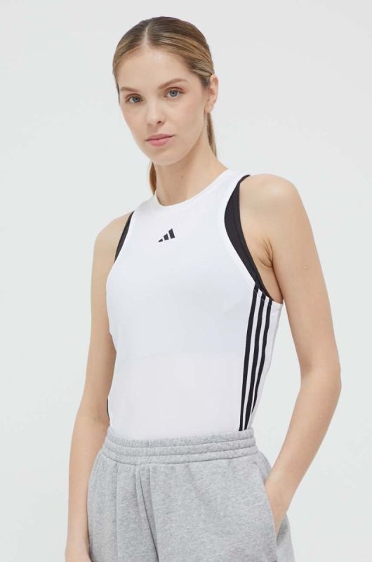 Топ для тренувань adidas Performance Train Essentials колір білий