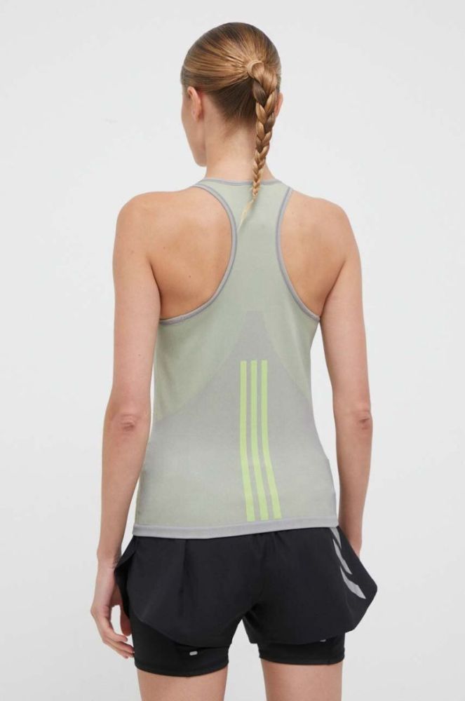 Топ для тренувань adidas Performance колір зелений фото 3