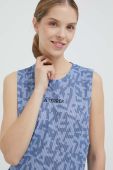 Спортивний топ adidas TERREX Agravic жіночий колір блакитний