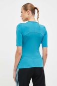 Тренувальна футболка adidas by Stella McCartney TruePurpose колір бірюзовий