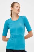 Тренувальна футболка adidas by Stella McCartney TruePurpose колір бірюзовий