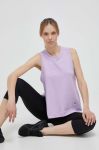 Топ adidas by Stella McCartney жіночий колір фіолетовий Топ adidas by Stella McCartney жіночий колір фіолетовий