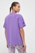 Футболка adidas by Stella McCartney жіночий колір фіолетовий