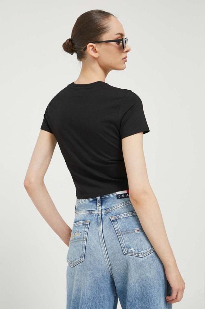 Футболка Guess Originals жіноча колір чорний (3366989) фото 3