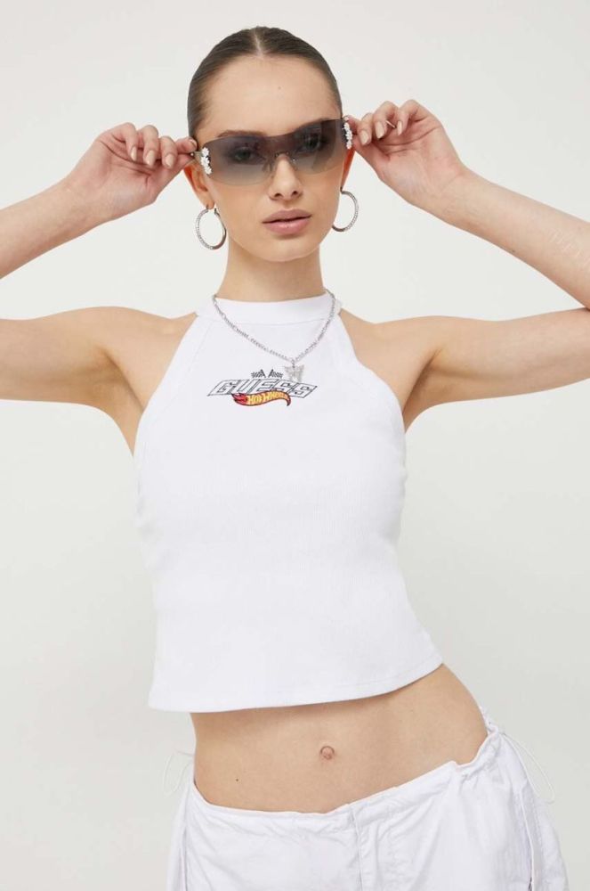 Топ Guess Originals жіночий колір білий (3366997) фото 4
