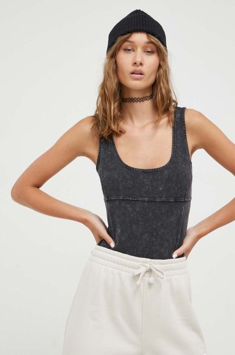 Боді Guess Originals жіночі колір чорний (3391654)