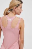 Топ для тренувань The North Face Flex колір рожевий