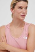 Топ для тренувань The North Face Flex колір рожевий