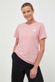 Футболка The North Face жіноча колір рожевий