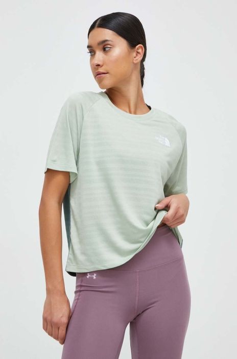 Тренувальна футболка The North Face колір зелений