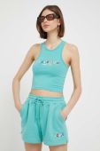 Топ On Vacation жіночий колір бірюзовий
