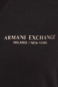 Бавовняна футболка Armani Exchange колір чорний (3435249)
