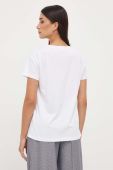 Бавовняна футболка Armani Exchange колір білий (3432668)