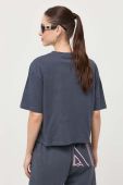 Бавовняна футболка Armani Exchange колір синій (3367046)